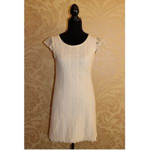 Annabella White Lace Sundress Size Small